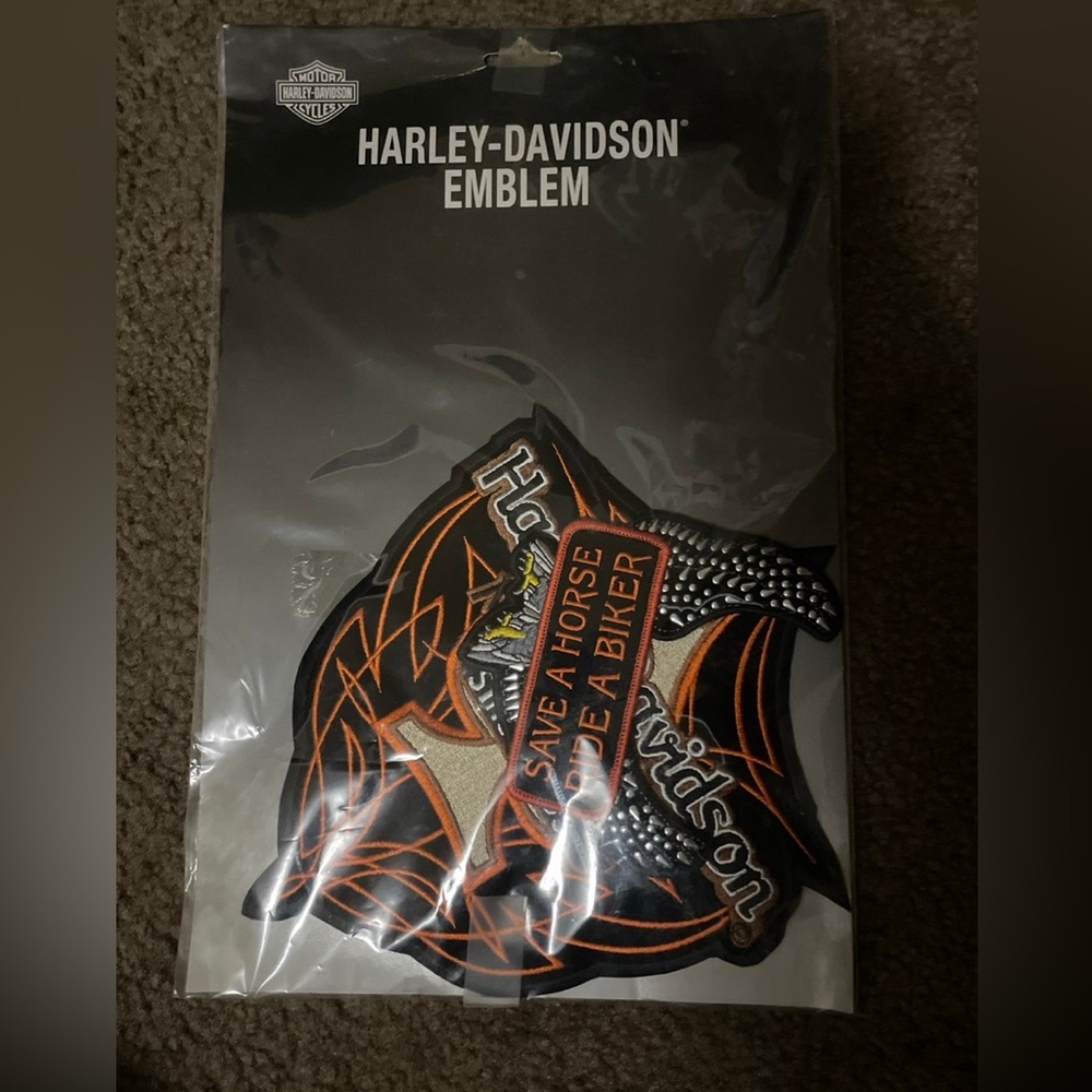 Harley Davidson emblems